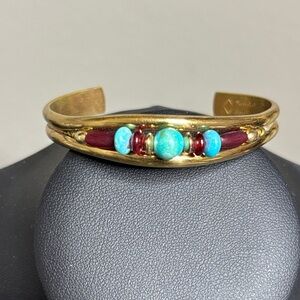 Sergio Lub Turquoise Cuff Bracelet USA